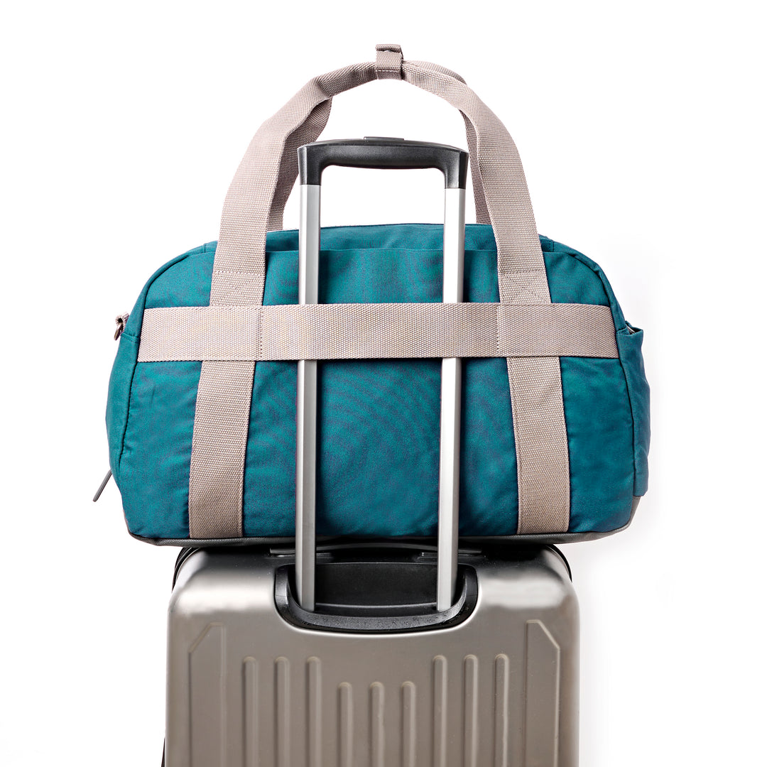 Gatwick Carry-On Duffel Bag in Deep Teal