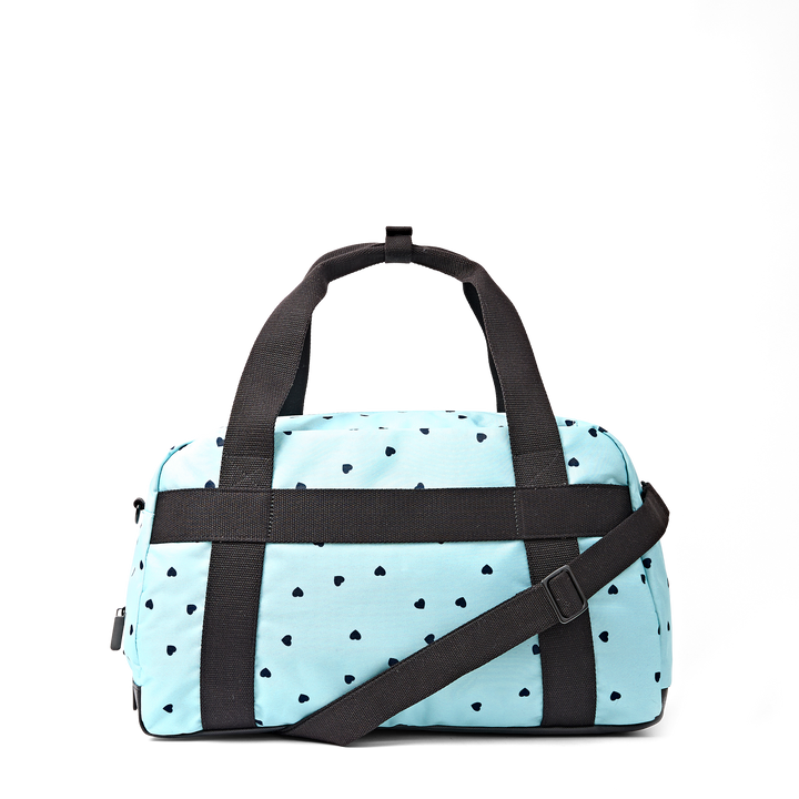 Gatwick Carry-On Duffel Bag in Heart Print