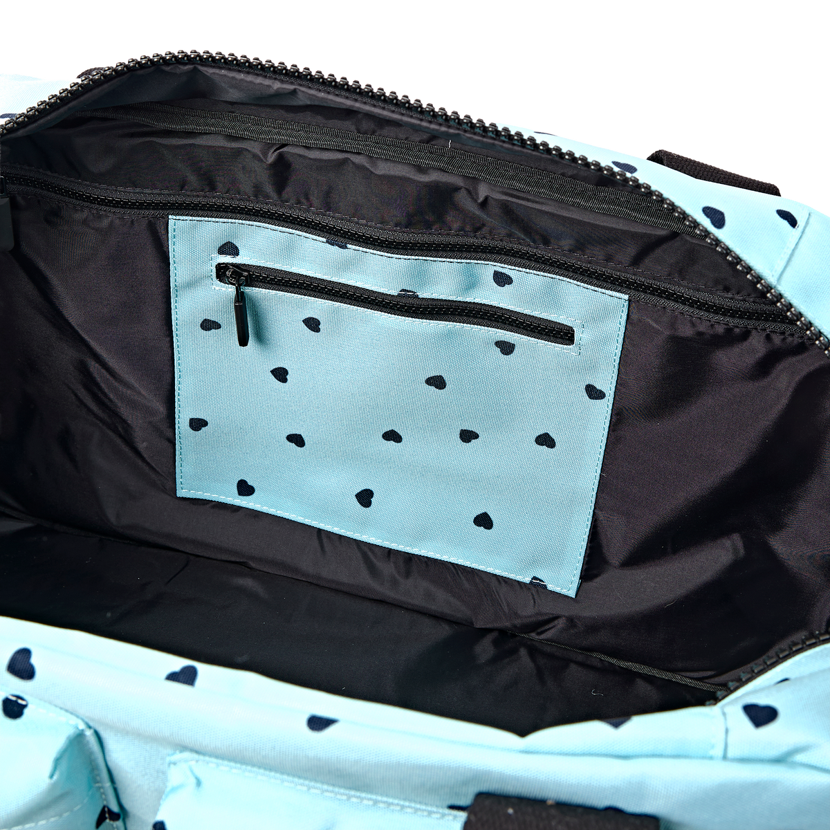 Gatwick Carry-On Duffel Bag in Heart Print