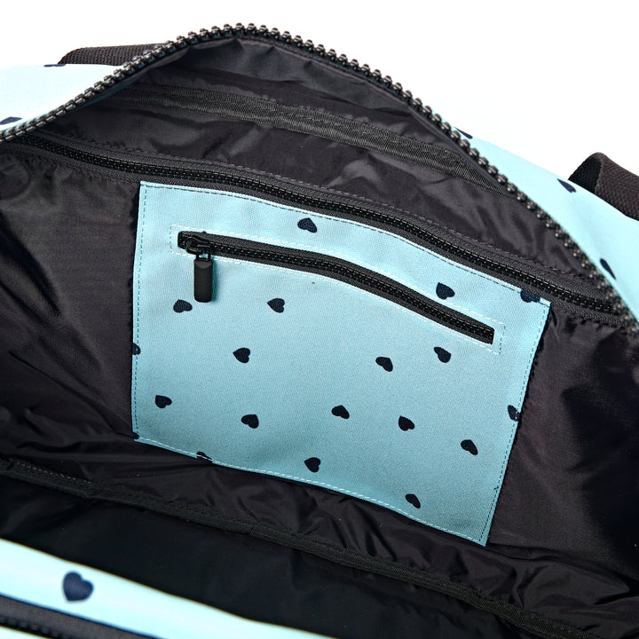 Gatwick Carry-On Duffel Bag in Heart Print