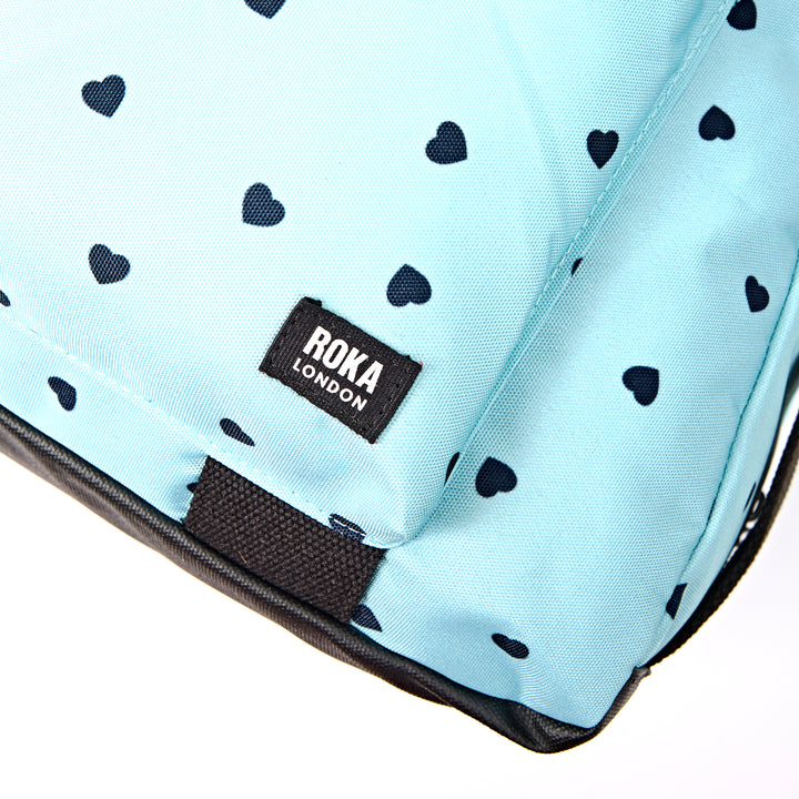 Gatwick Carry-On Duffel Bag in Heart Print