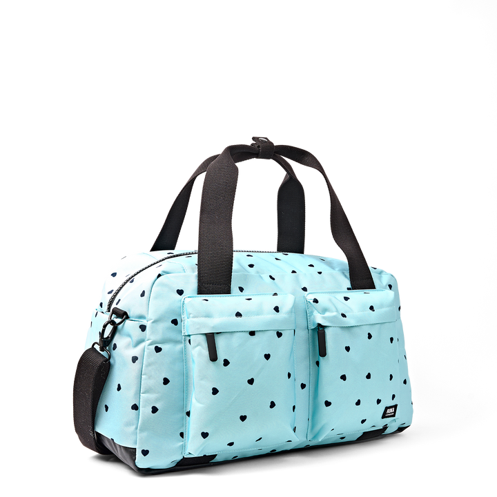 Gatwick Carry-On Duffel Bag in Heart Print