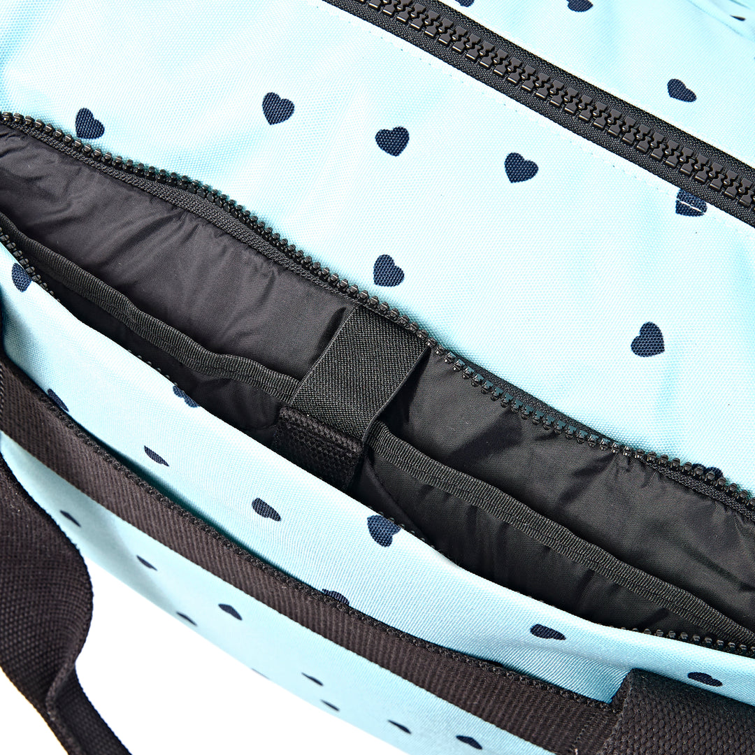 Gatwick Carry-On Duffel Bag in Heart Print