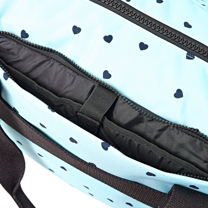 Gatwick Carry-On Duffel Bag in Heart Print