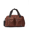 Gatwick Carry-On Duffel Bag in Corn Mini Leopard