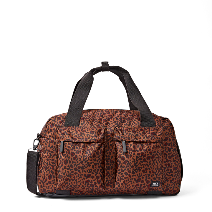 Gatwick Carry-On Duffel Bag in Corn Mini Leopard