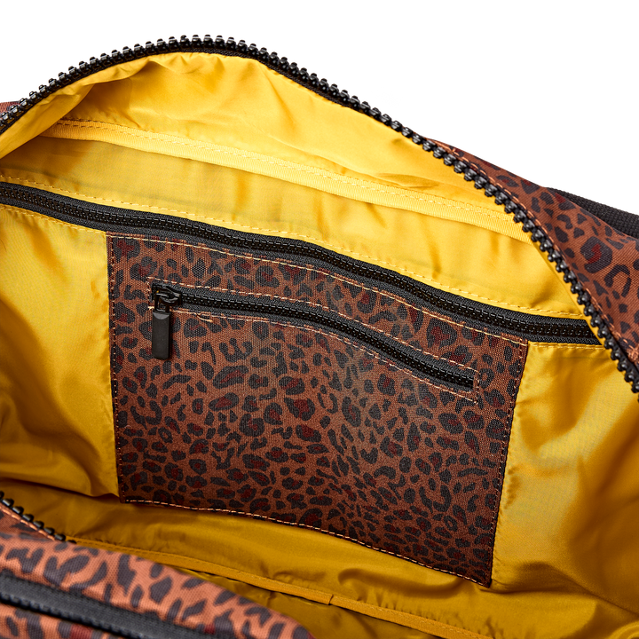 Gatwick Carry-On Duffel Bag in Corn Mini Leopard