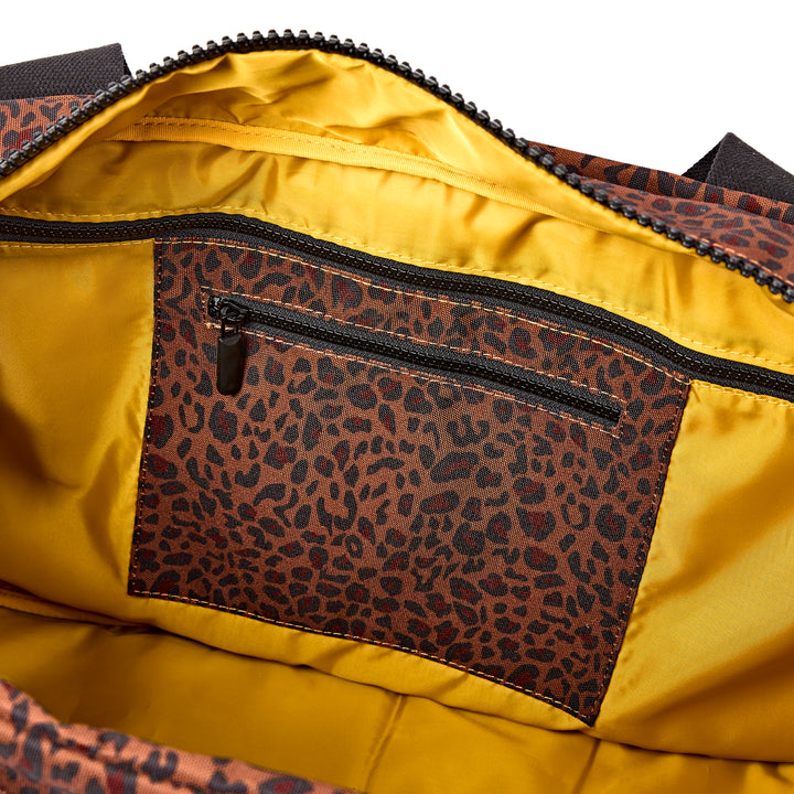 Gatwick Carry-On Duffel Bag in Corn Mini Leopard