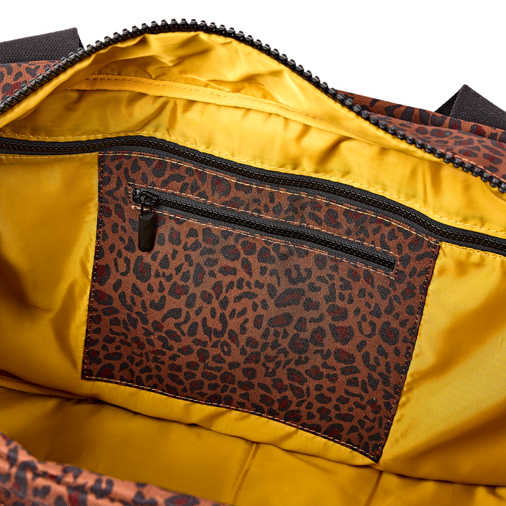 Gatwick Carry-On Duffel Bag in Corn Mini Leopard