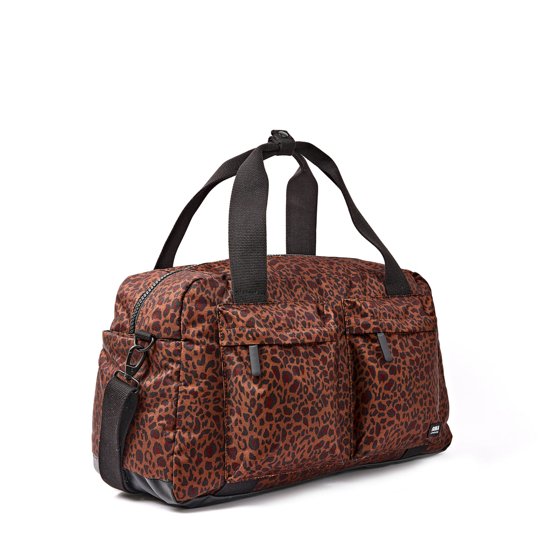 Gatwick Carry-On Duffel Bag in Corn Mini Leopard