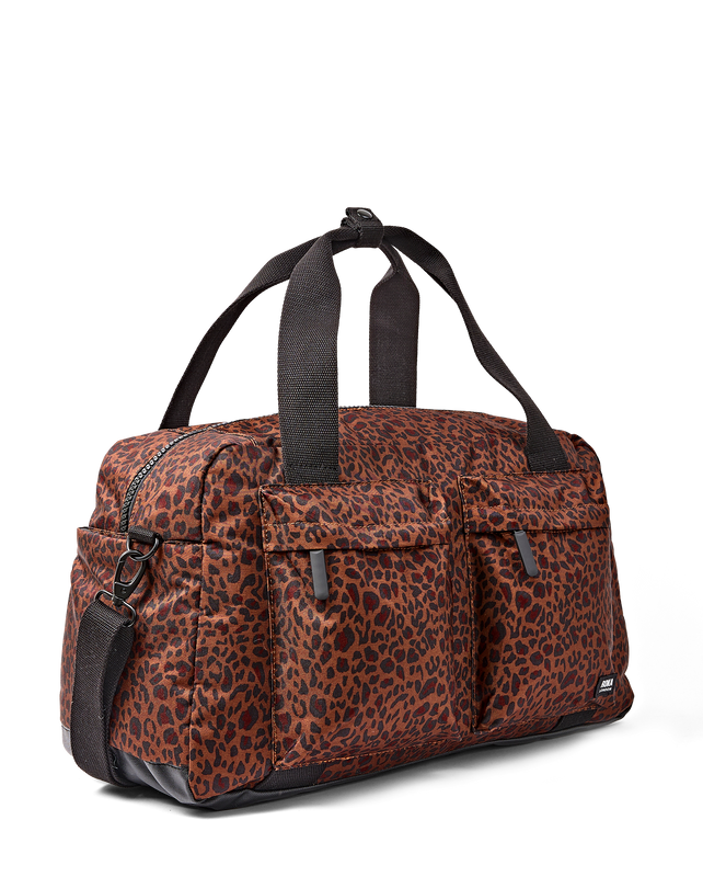 Gatwick Carry-On Duffel Bag in Corn Mini Leopard
