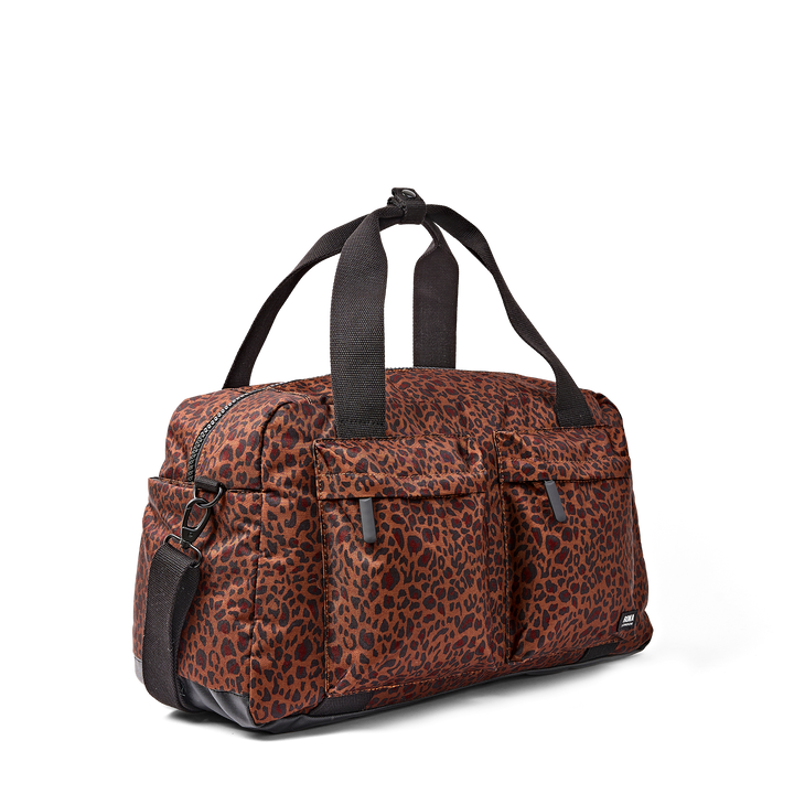 Gatwick Carry-On Duffel Bag in Corn Mini Leopard