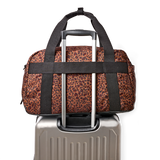 Gatwick Carry-On Duffel Bag in Corn Mini Leopard
