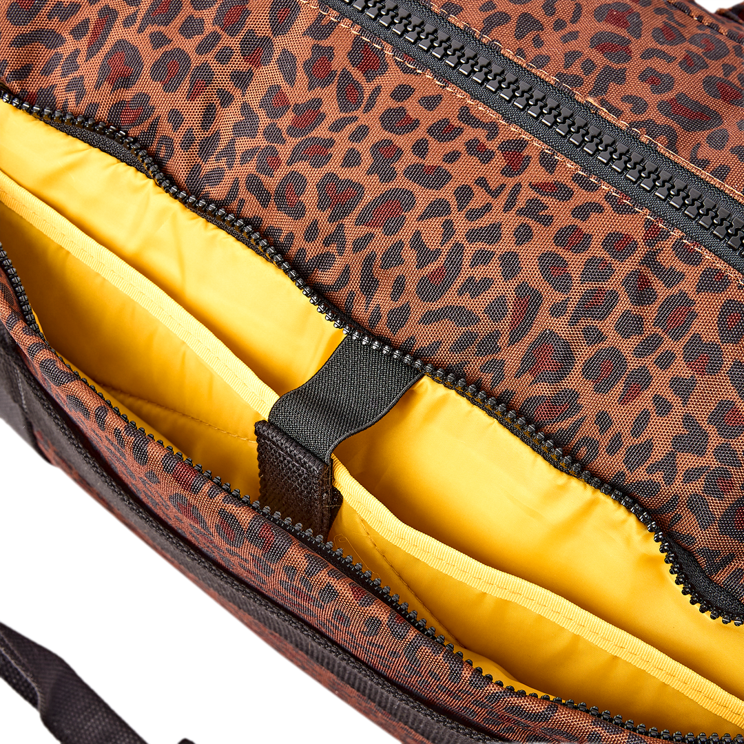 Gatwick Carry-On Duffel Bag in Corn Mini Leopard