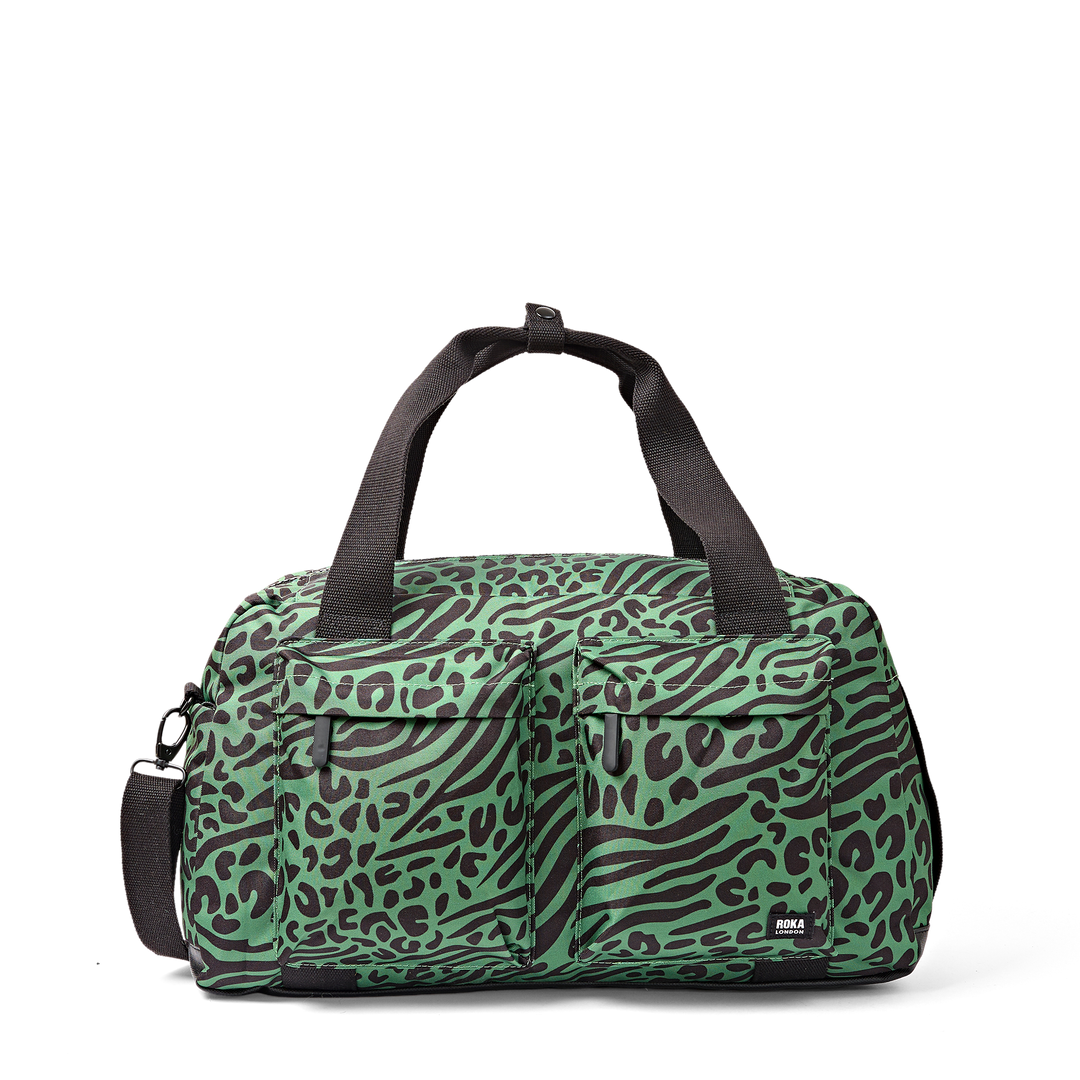 Gatwick Carry-On Duffel Bag in Mixed Animal Artichoke