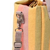 Hampstead Lunch Bag in Faded Multi Stripe