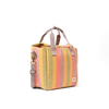 Hampstead Lunch Bag in Faded Multi Stripe