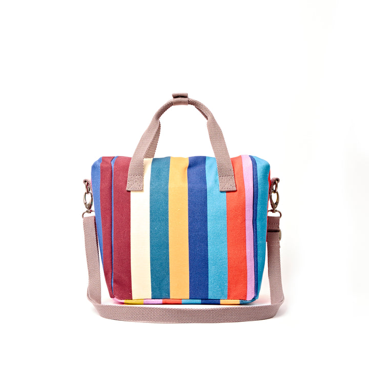 Hampstead Lunch Bag in Wide Stripe Multi