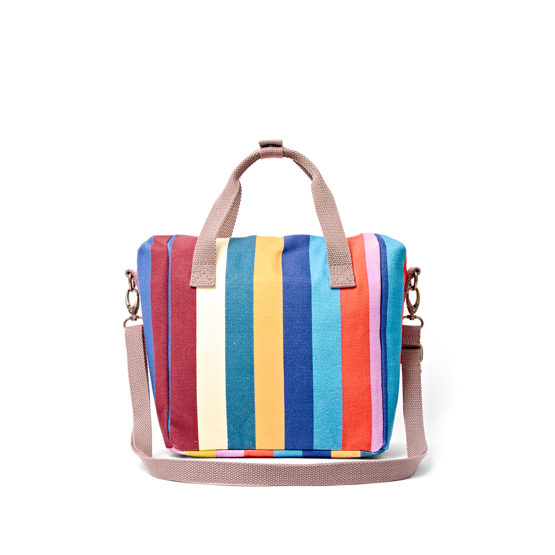 Hampstead Lunch Bag in Wide Stripe Multi