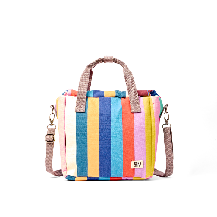 Hampstead Lunch Bag in Wide Stripe Multi