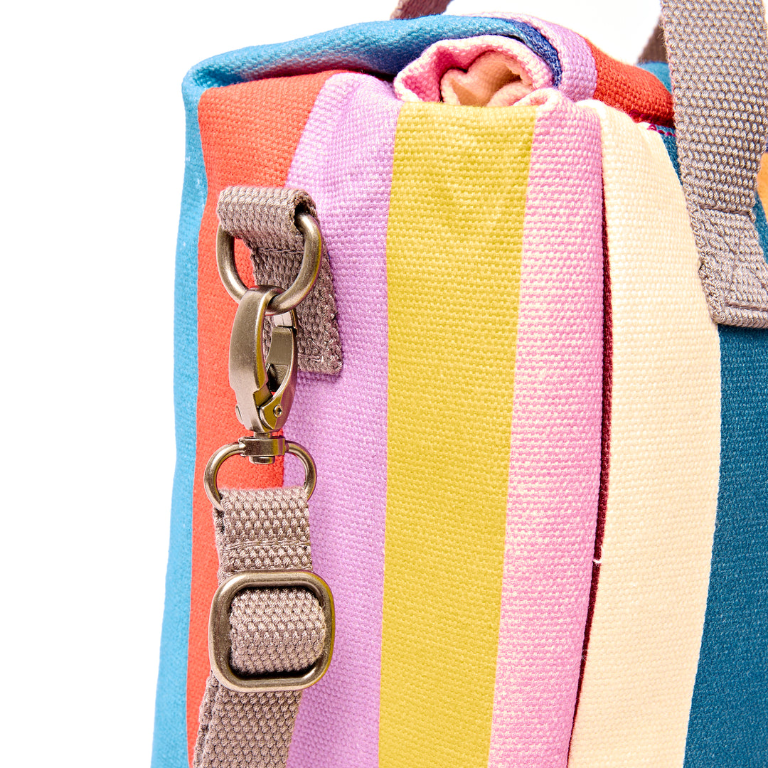 Hampstead Lunch Bag in Wide Stripe Multi