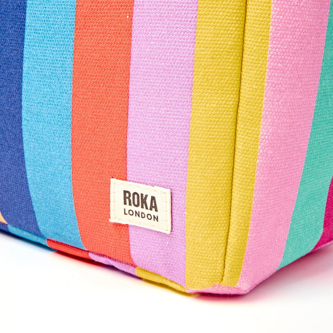 Hampstead Lunch Bag in Wide Stripe Multi