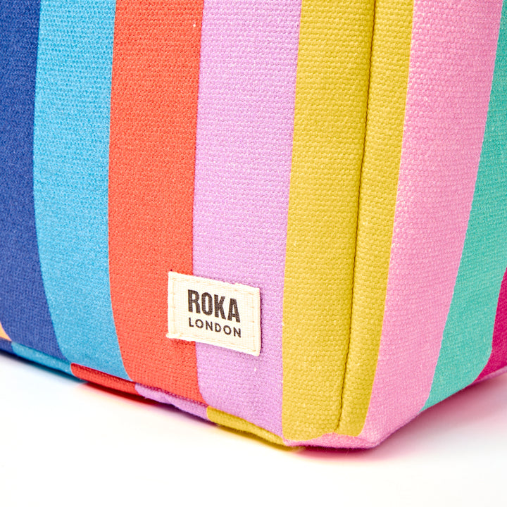 Hampstead Lunch Bag in Wide Stripe Multi