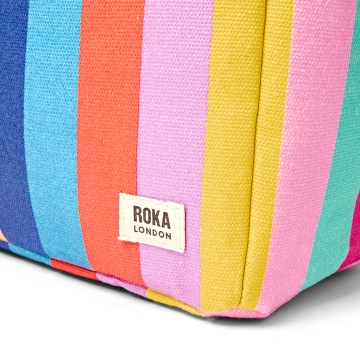 Hampstead Lunch Bag in Wide Stripe Multi