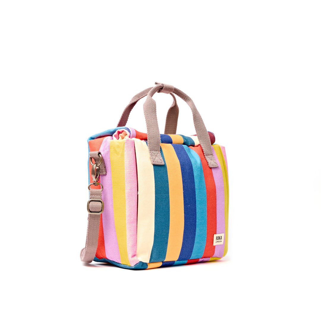 Hampstead Lunch Bag in Wide Stripe Multi