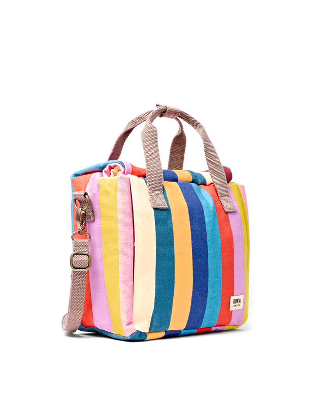 Hampstead Lunch Bag in Wide Stripe Multi