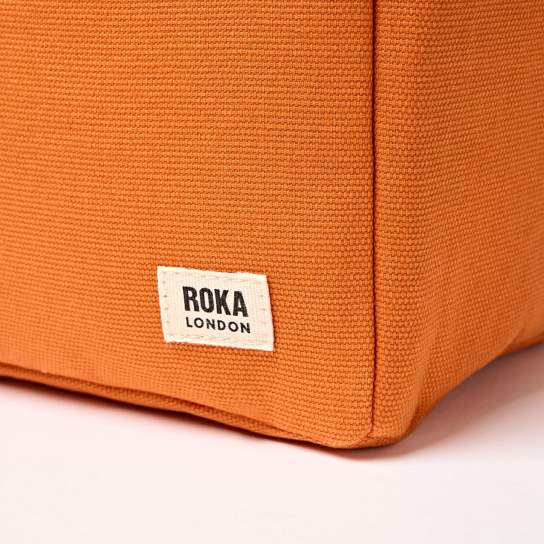 Hampstead Lunch Bag in Burnt Orange