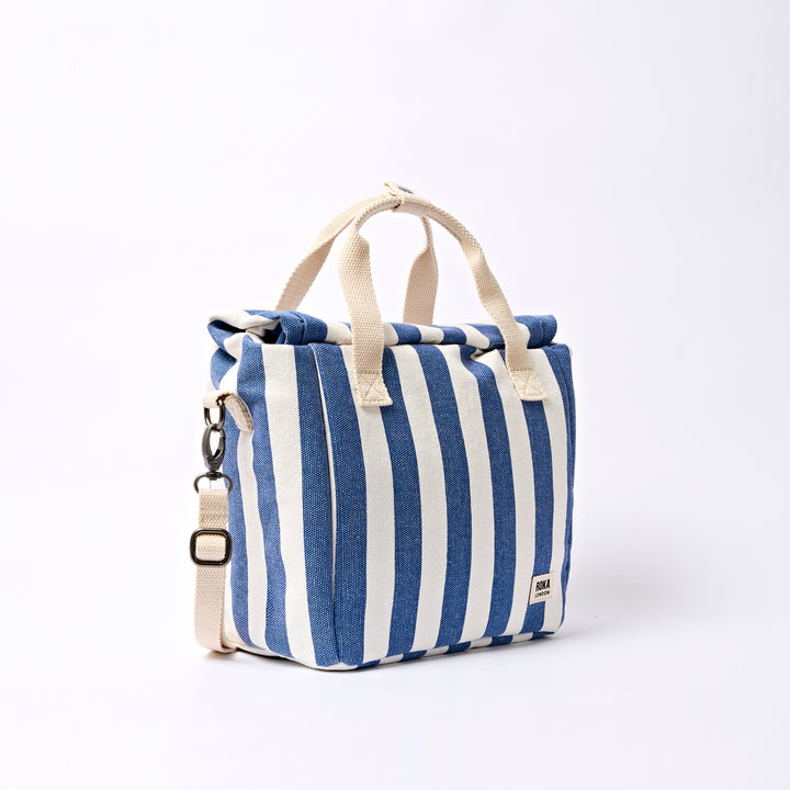 Hampstead Lunch Bag in Denim Stripe