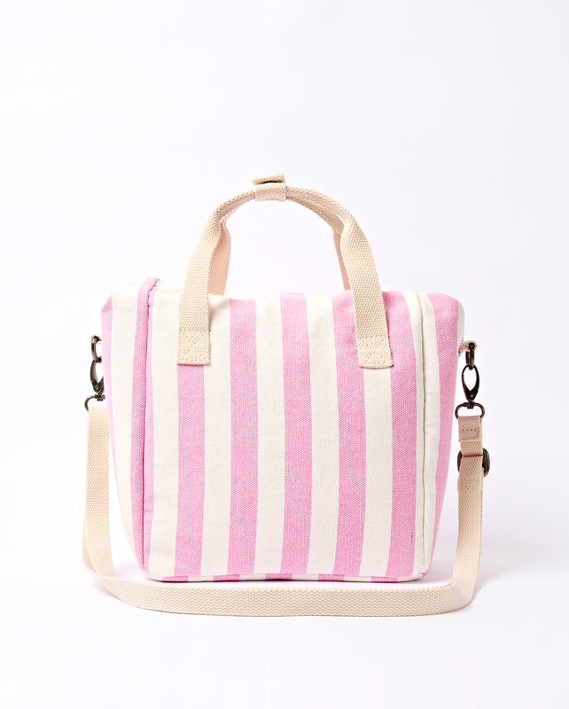 Hampstead Lunch Bag in Sherbet Stripe