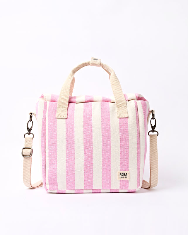 Hampstead Lunch Bag in Sherbet Stripe