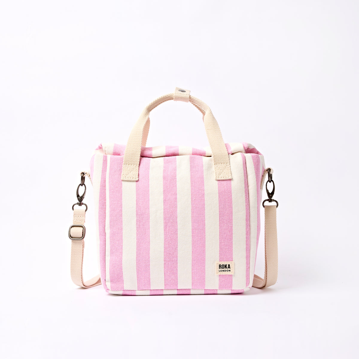 Hampstead Lunch Bag in Sherbet Stripe