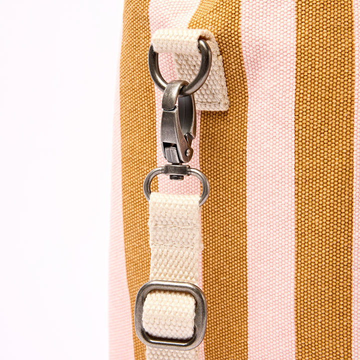 Hampstead Lunch Bag in Rose Gold Stripe