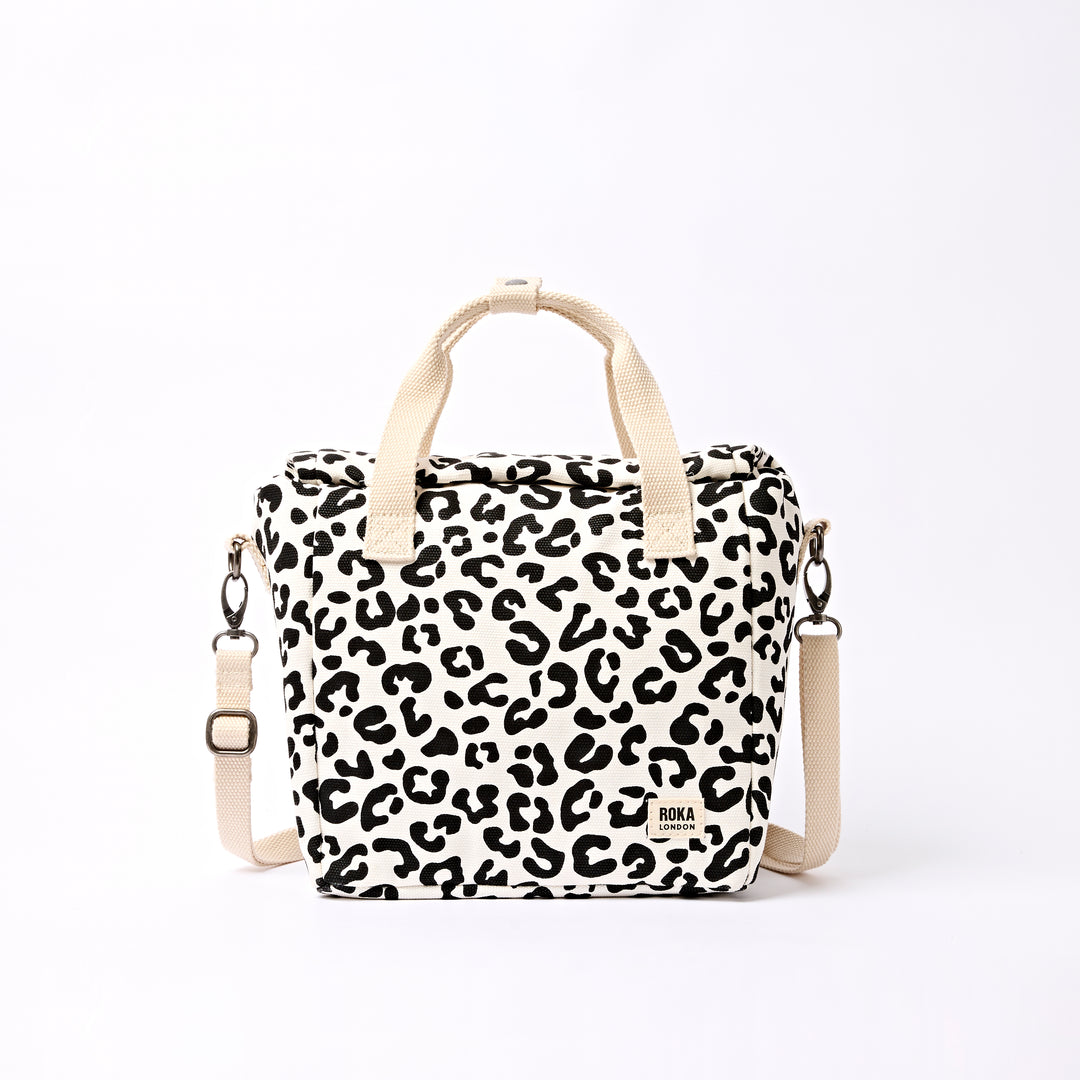 Hampstead Lunch Bag in Summer Leopard