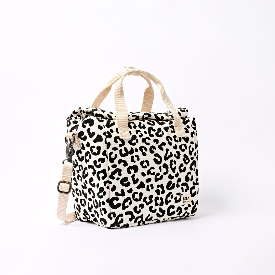 Hampstead Lunch Bag in Summer Leopard