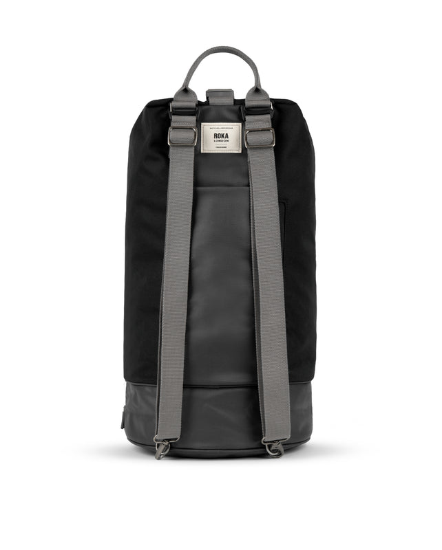 Heathrow Duffel Bag Backpack in Ash