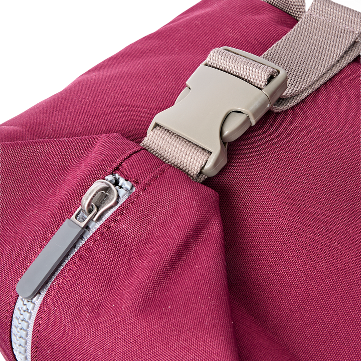 Heathrow Duffel Bag Backpack in Cherry Lacquer
