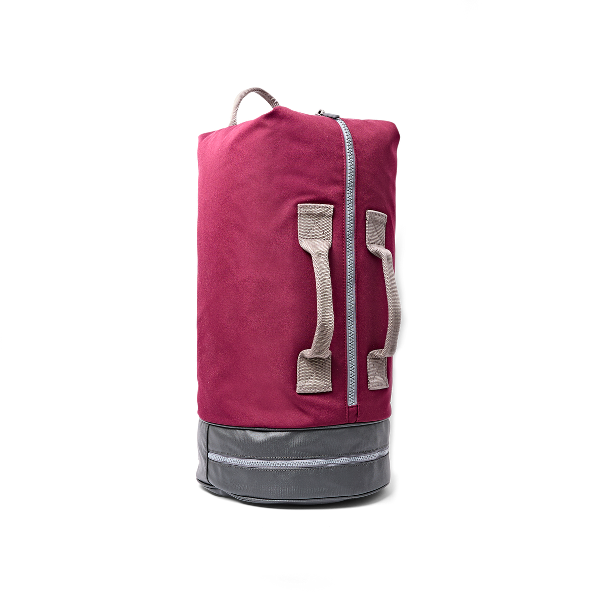 Heathrow Duffel Bag Backpack in Cherry Lacquer
