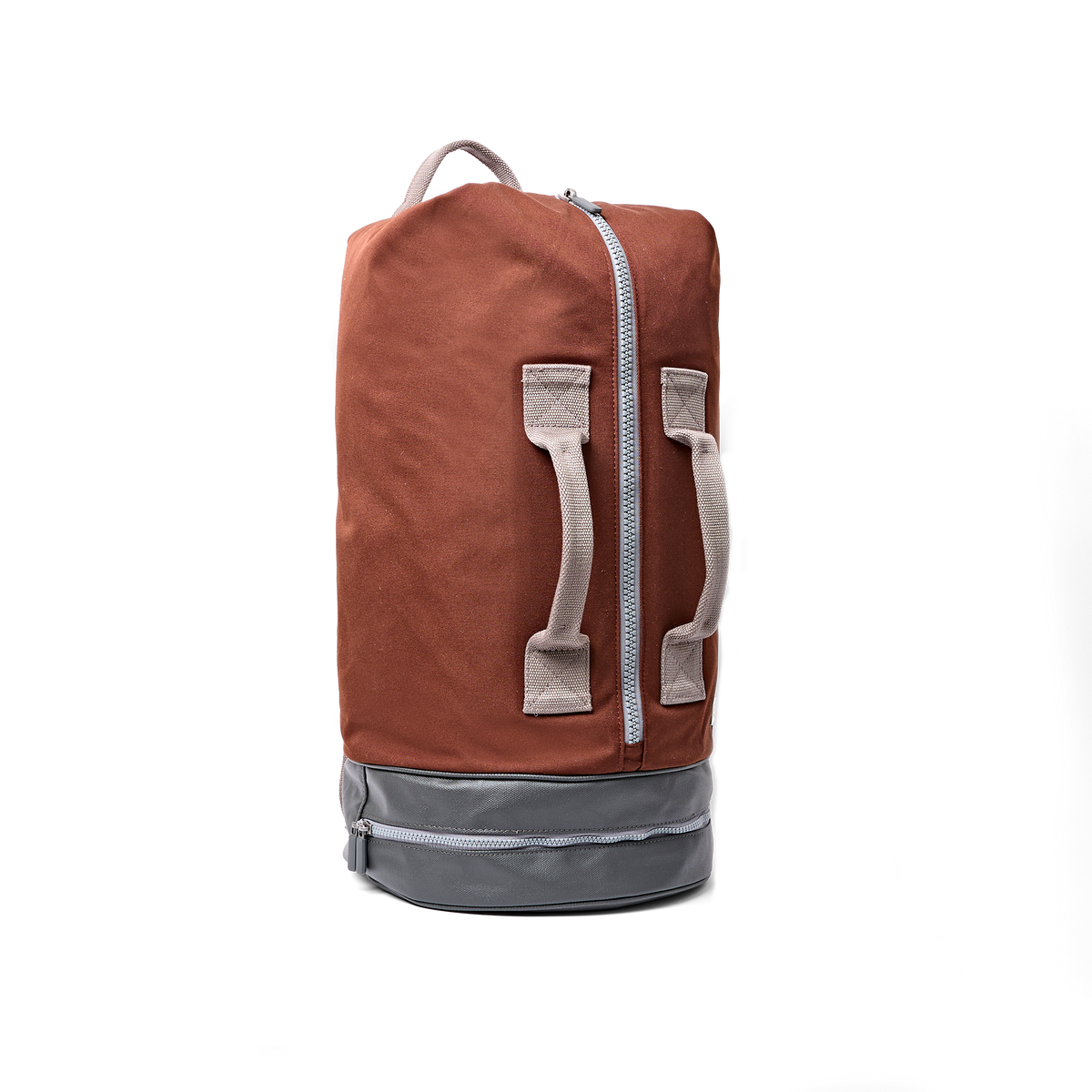 Heathrow Duffel Bag Backpack in Chocolate