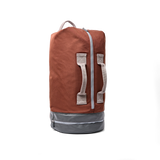 Heathrow Duffel Bag Backpack in Chocolate