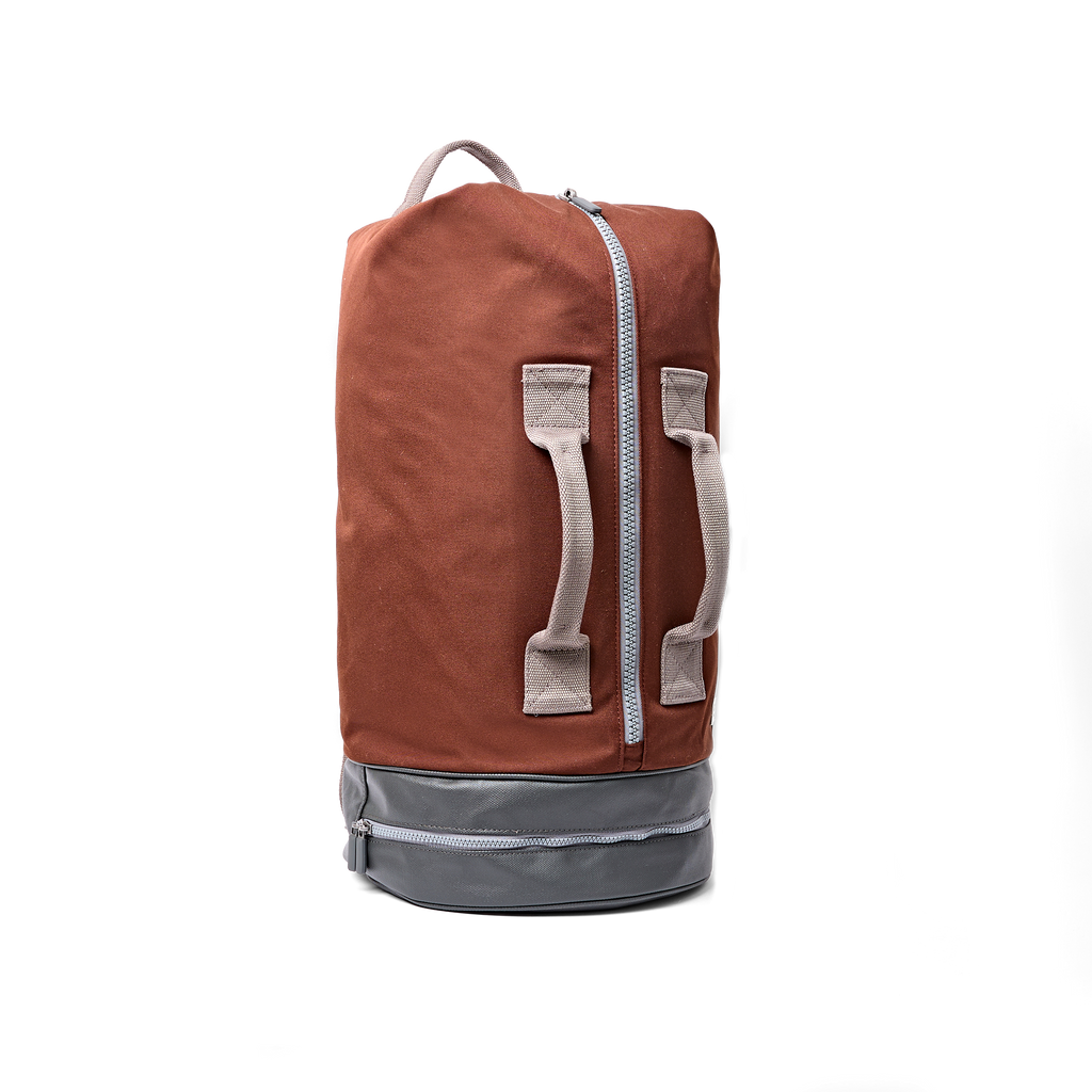 Heathrow Duffel Bag Backpack Chocolate