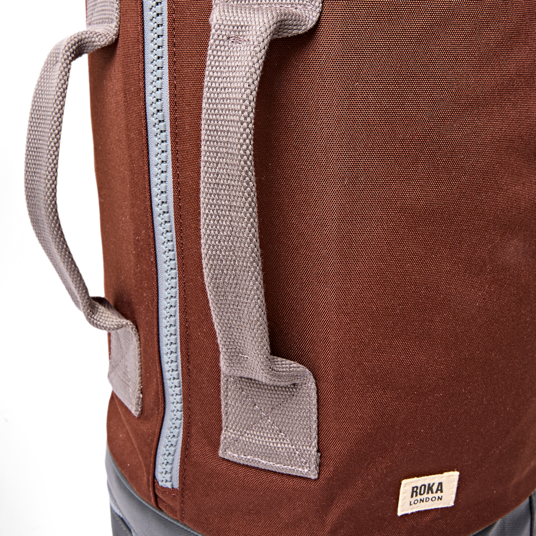 Heathrow Duffel Bag Backpack in Chocolate