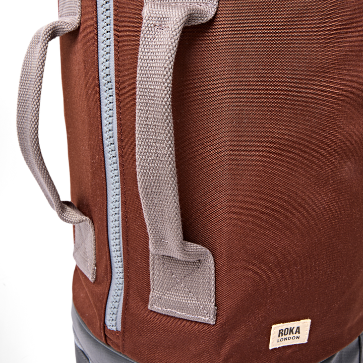 Heathrow Duffel Bag Backpack in Chocolate