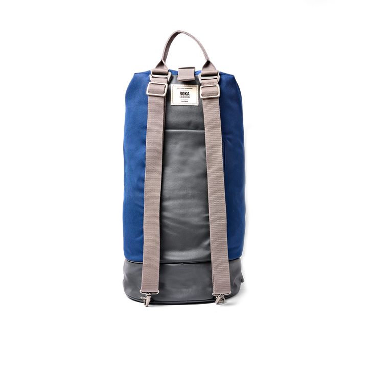 Heathrow Duffel Bag Backpack in Crisp Blue