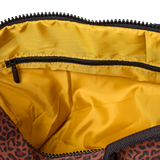 Heathrow Duffel Bag Backpack in Corn Mini Leopard