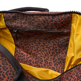 Heathrow Duffel Bag Backpack in Corn Mini Leopard