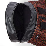 Heathrow Duffel Bag Backpack in Corn Mini Leopard